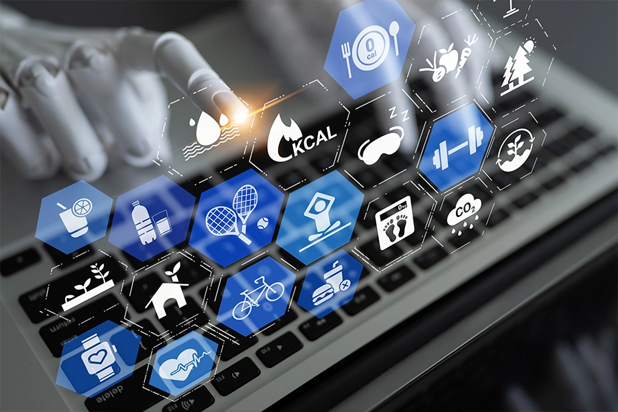 Artificial intelligence supports healthy lifestyle by tracking activity, monitoring nutrition, and providing guidance for balanced wellness and fitness